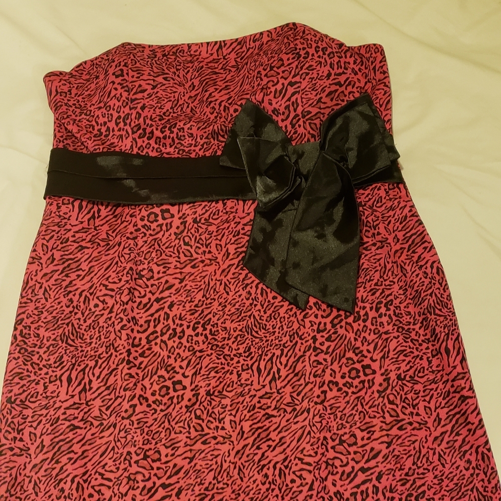 Very beautiful thick satin dress